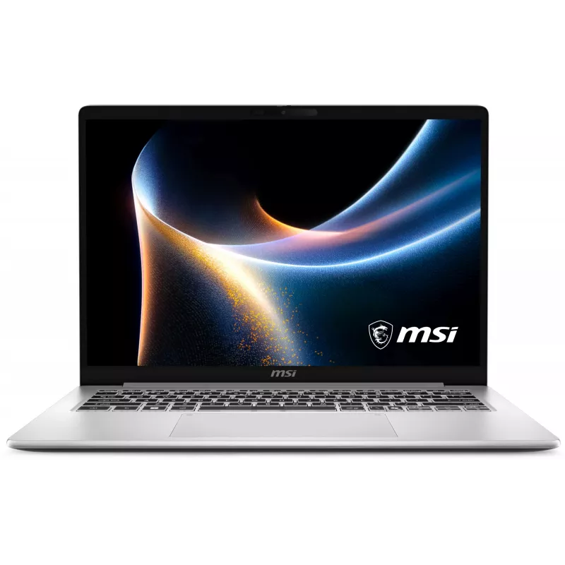 Ноутбук MSI Modern 14S AI+ G3MG-010XRU Core Ultra 7 355 16Gb SSD512Gb Intel Graphics 14" OLED FHD+ (1920x1200) без ОС silver WiFi BT Cam (9S7-14U212-010)
