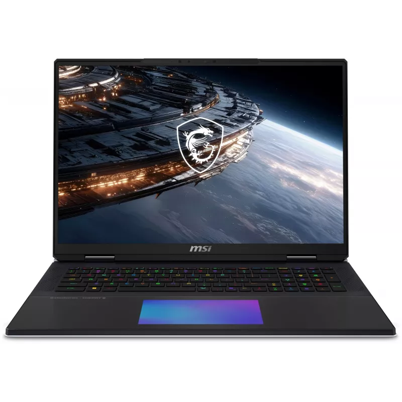 Ноутбук MSI Titan 18 HX A2WJ-1049RU Core Ultra 9 290HX Plus 64Gb SSD2Tb NVIDIA GeForce RTX 5090 24Gb 18" IPS UHD+ (3840x2400) Windows 11 Home black WiFi BT Cam (9S7-182411-1049)