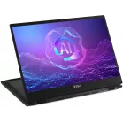 Ноутбук MSI Summit Pro 16 AI A2HVETG-085RU Core Ultra 7 255H 32Gb SSD1Tb NVIDIA GeForce RTX4050 6Gb 16" IPS Touch QHD+ (2560x1600) Windows 11 Pro black WiFi BT Cam (9S7-159631-085)