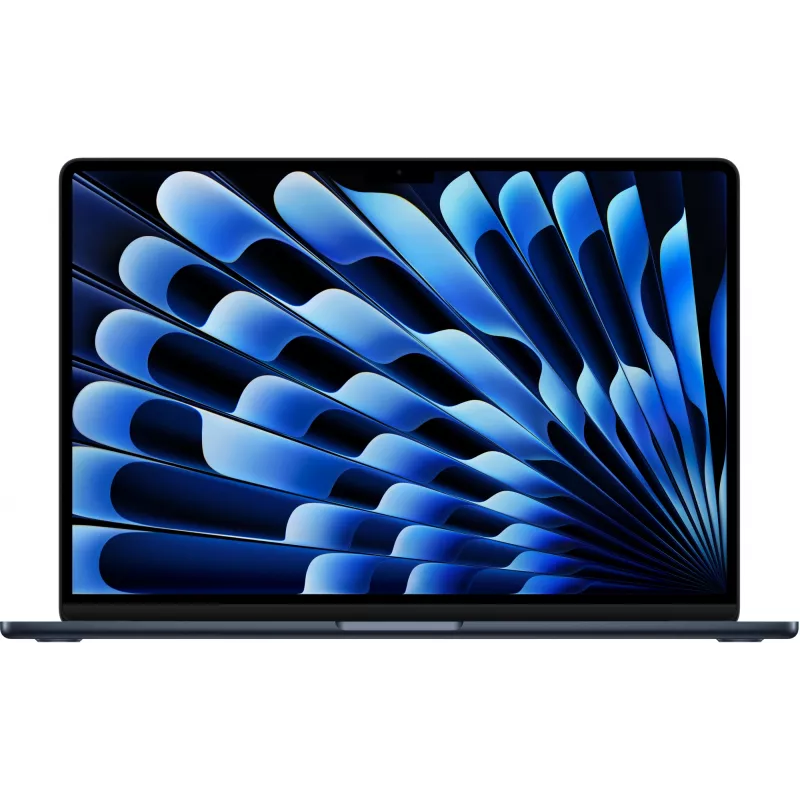 Ноутбук Apple MacBook Air A3241 M4 10 core 16Gb SSD256Gb/10 core GPU 15.3" Liquid Retina (2880x1864) macOS midnight WiFi BT Cam (MW1L3ZP/A)