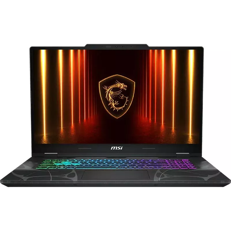 Ноутбук MSI Cyborg A17 AI B2HWEKG-047XRU Ryzen 7 260 16Gb SSD512Gb NVIDIA GeForce RTX5050 8Gb 17.3" IPS FHD (1920x1080) FreeDOS black WiFi BT Cam (9S7-17UL32-047)