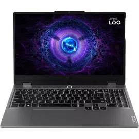 Ноутбук Lenovo LOQ 15IRX9 Core i7 13645HX 16Gb SSD512Gb NVIDIA GeForce RTX4050 6Gb 15.6" IPS FHD (1920x1080) без ОС grey WiFi BT Cam (83DV01HPSA)