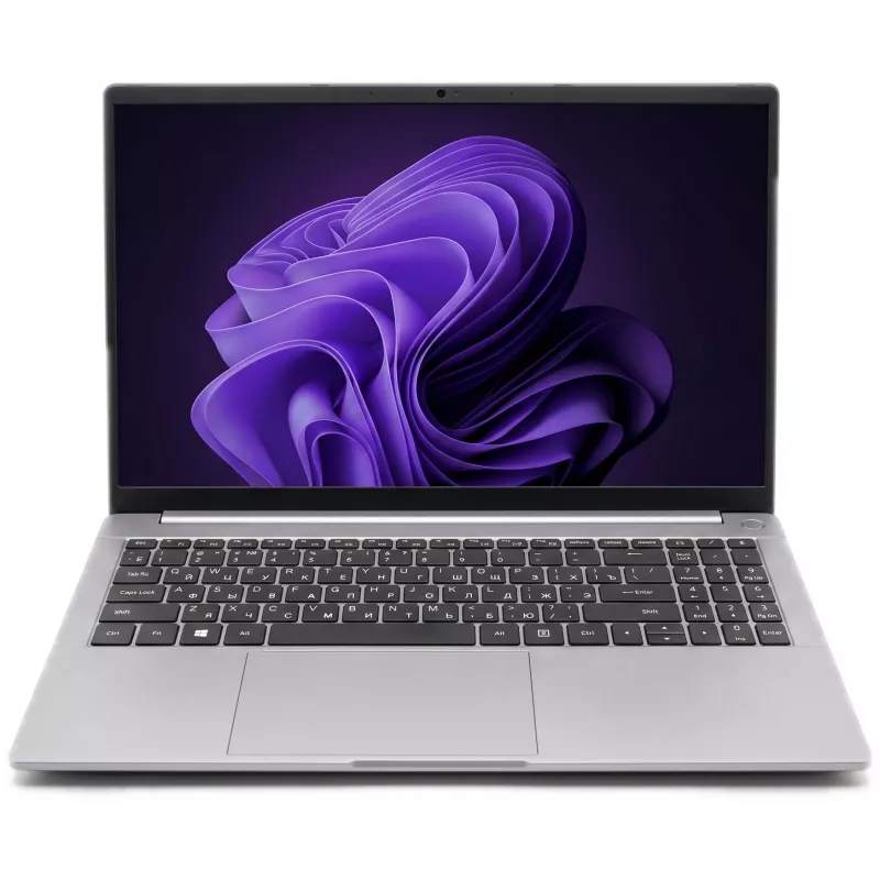 Ноутбук Hiper FACTUM W15D Ryzen 5 7430U 16Gb SSD512Gb AMD Radeon Graphics 15.6" IPS FHD (1920x1080) Windows 11 Pro grey WiFi BT Cam (FW15D-R5743R16N5W6WPG)