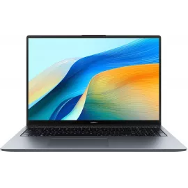 Ноутбук Huawei MateBook D 16 MCLG-X Core i5 13420H 16Gb SSD1Tb Intel UHD Graphics 16" IPS (1920x1200) без ОС grey space WiFi BT Cam (53014QKW)