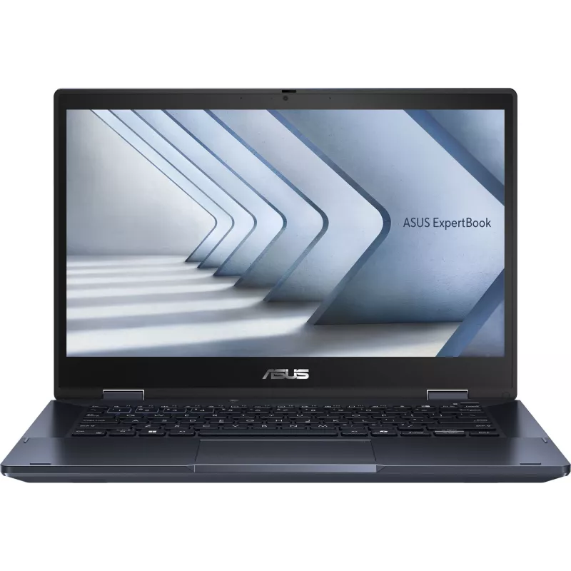 Ноутбук Asus Expertbook B3 Flip B3402FVA-I716512B7D Core 7 150U 16Gb SSD512Gb Intel UHD Graphics 14" IPS FHD (1920x1080) без ОС black WiFi BT Cam (90NX07N1-M02MD0)