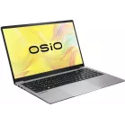 Ноутбук Osio FocusLine F150i-032 Core i5 1235U 16Gb SSD512Gb Intel Iris Xe graphics 15.6" IPS FHD (1920x1080) без ОС grey WiFi BT Cam 6000mAh