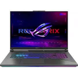 Ноутбук Asus ROG Strix G18 G814PM-S8117 Ryzen 9 8940HX 16Gb SSD512Gb NVIDIA GeForce RTX 5060 8Gb 18" IPS WUXGA (1920x1200) без ОС grey WiFi BT Cam (90NR0L29-M005X0)