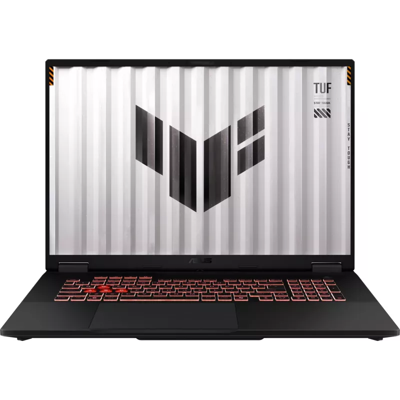 Ноутбук Asus TUF Gaming A18 FA808PP-S8034 Ryzen 9 8940HX 16Gb SSD512Gb NVIDIA GeForce RTX 5070 8Gb 18" IPS FHD+ (1920x1200) без ОС grey WiFi BT Cam (90NR0MG1-M001D0)