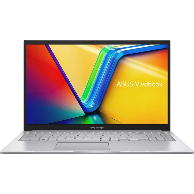 Ноутбук Asus Vivobook 15 F1504VA-BQ250 Core 5 120U 8Gb SSD512Gb Intel Graphics 15.6" WVA FHD (1920x1080) Windows 11 Home silver WiFi BT Cam (90NB13Y1-M01FT0)