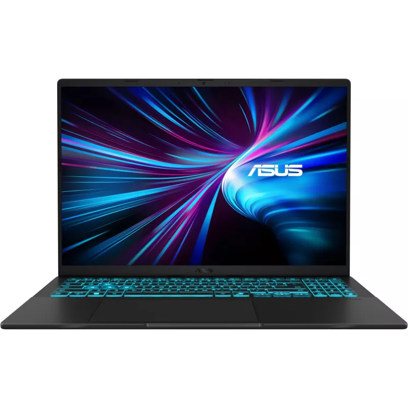 Ноутбук Asus V16 V3607VM-TK220 Core 5 210H 16Gb SSD512Gb NVIDIA GeForce RTX 5060 8Gb 16" IPS WUXGA (1920x1200) без ОС black WiFi BT Cam (90NB16K1-M00HK0)