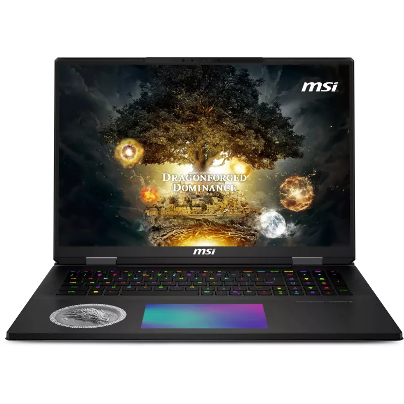 Ноутбук MSI Titan Dragon Edition 18 HX A2WJ-1251RU Core Ultra 9 290HX Plus 96Gb SSD4Tb NVIDIA GeForce RTX 5090 24Gb 18" IPS UHD+ (3840x2400) Windows 11 Home black WiFi BT Cam (9S7-1824D6-1251)