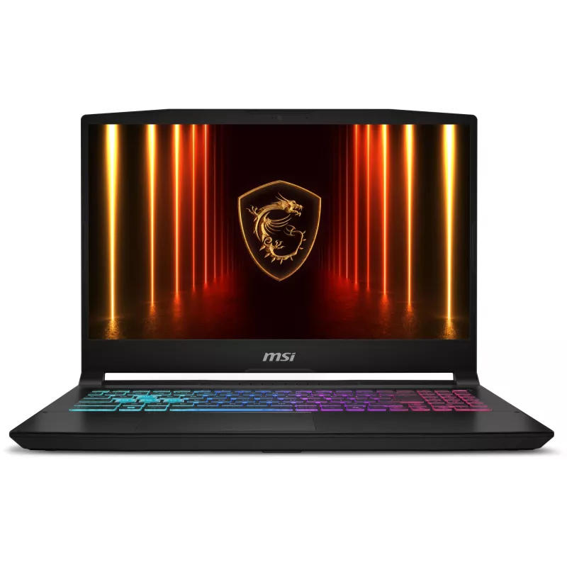Ноутбук MSI Katana 15 HX B14WFK-1065XRU Core i5 14450HX 16Gb SSD512Gb NVIDIA GeForce RTX 5060 8Gb 15.6" IPS FHD (1920x1080) FreeDOS black WiFi BT Cam (9S7-1587C1-1065)