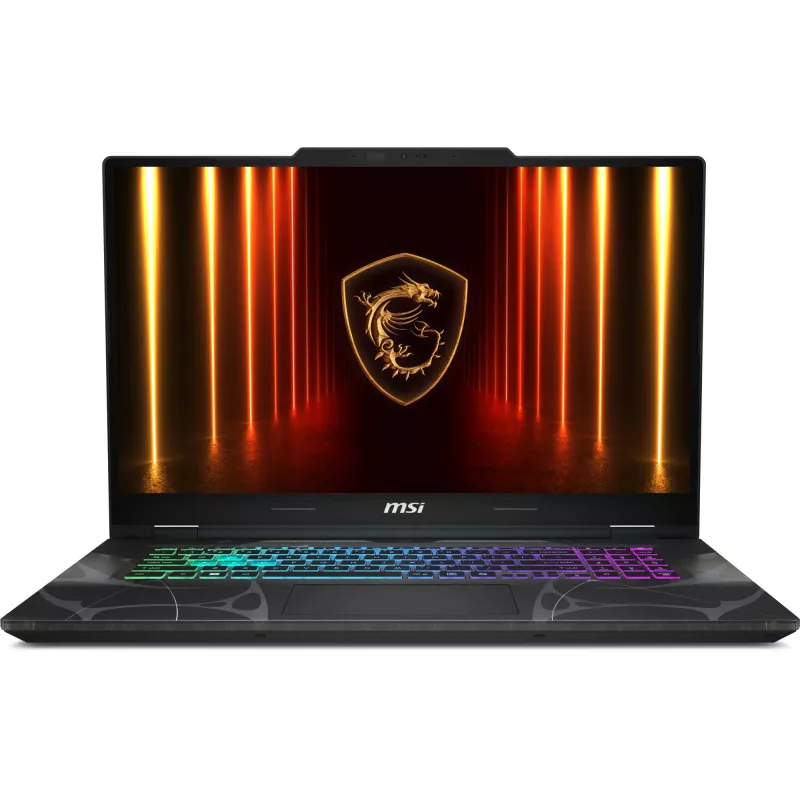Ноутбук MSI Cyborg 17 B2RWGKG-421XRU Core 7 240H 16Gb SSD1Tb NVIDIA GeForce RTX 5070 8Gb 17.3" IPS FHD (1920x1080) FreeDOS black WiFi BT Cam (9S7-17U332-421)