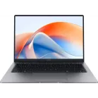 Ноутбук Honor MagicBook X14 Plus 2025 FermiB-5651F Core 5 220H 16Gb SSD512Gb Intel Iris Xe graphics 14" IPS WQXGA (2880x1800) Windows 11 Home grey space WiFi BT Cam (5301ALWC)