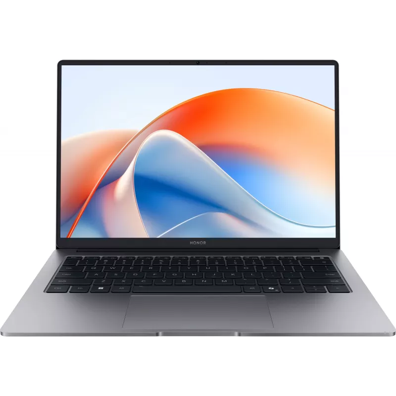Ноутбук Honor MagicBook X14 Plus 2025 FermiB-5651F Core 5 220H 16Gb SSD512Gb Intel Iris Xe graphics 14" IPS WQXGA (2880x1800) Windows 11 Home grey space WiFi BT Cam (5301ALWC)