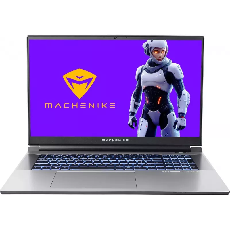Ноутбук Machenike L17 Pulsar L Core i5 12450H 16Gb SSD1Tb NVIDIA GeForce RTX4050 6Gb 17.3" IPS FHD (1920x1080) FreeDOS grey WiFi BT Cam 2668mAh (JJ00GA00JRU)