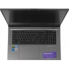 Ноутбук Machenike L17 Pulsar L Core i5 12450H 16Gb SSD1Tb NVIDIA GeForce RTX4050 6Gb 17.3" IPS FHD (1920x1080) FreeDOS grey WiFi BT Cam 2668mAh (JJ00GA00JRU)