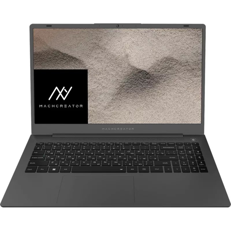 Ноутбук Machcreator One R6 Ryzen 5 7430U 16Gb SSD512Gb AMD Radeon Graphics 16" IPS FHD (1920x1200) Windows 11 Pro grey WiFi BT Cam 4825mAh (JJ00G000HRU)