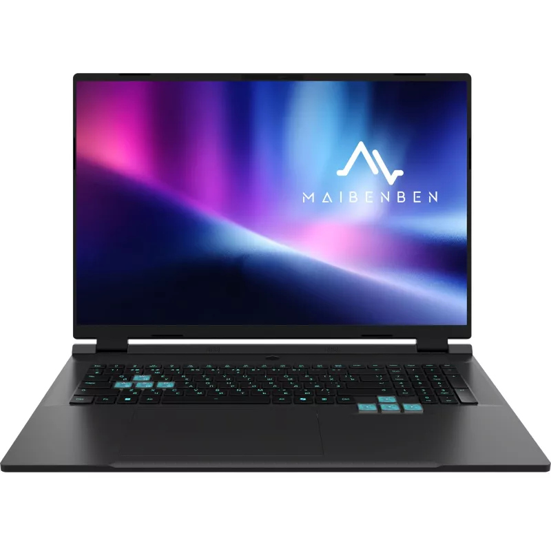 Ноутбук Maibenben X18A-R98957 Ryzen 9 8945HX 24Gb SSD1Tb NVIDIA GeForce RTX 5070 8Gb 18" IPS FHD+ (1920x1200) Windows 11 Home black WiFi BT Cam 5200mAh (X18A-R989570R3RHB4E10)