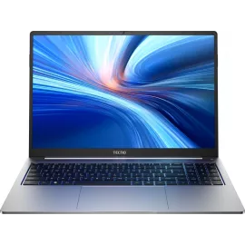 Ноутбук Tecno MegaBook T16RA Core i5 13420H 16Gb SSD1Tb Intel UHD Graphics 16" IPS FHD+ (1920x1200) Windows 11 Home 64 grey WiFi BT Cam 6510mAh (71005000729)