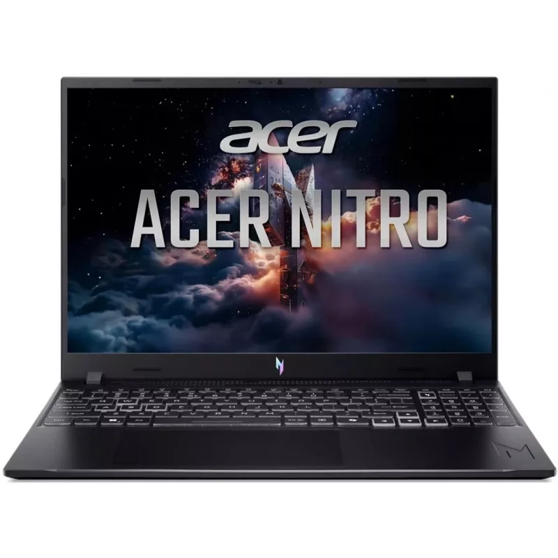 Ноутбук Acer Nitro V 16S ANV16-I31-71BH Core 7 240H 16Gb SSD512Gb NVIDIA GeForce RTX 5060 8Gb 16" IPS WUXGA (1920x1200) без ОС black WiFi BT Cam (NH.U5CCD.002)