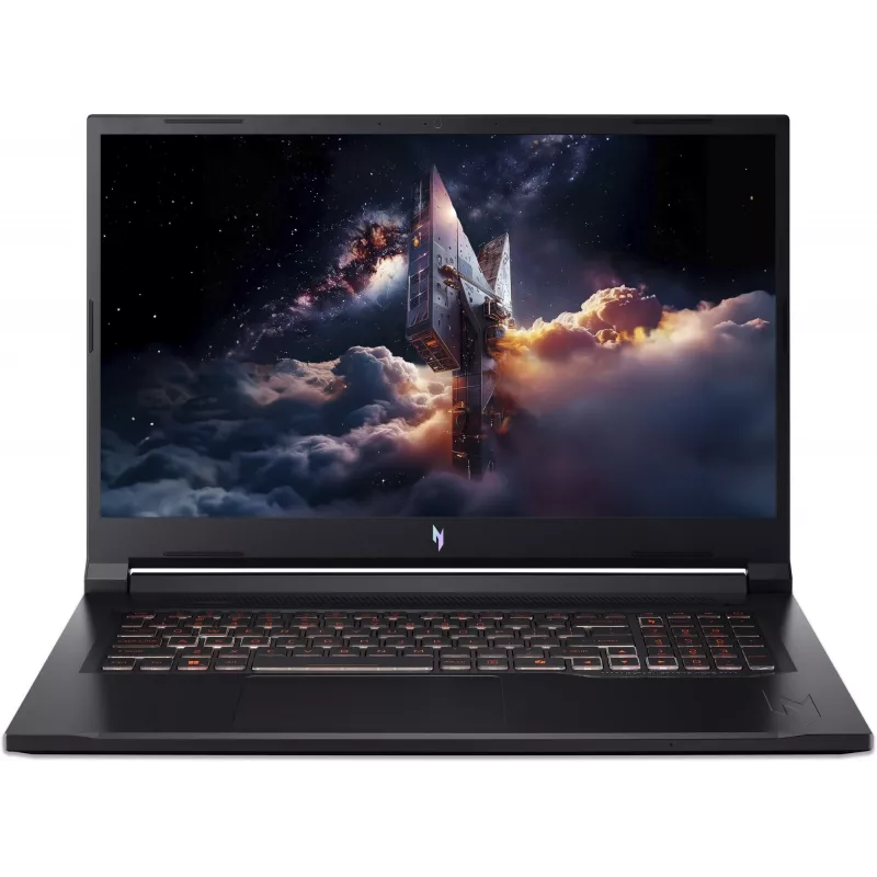 Ноутбук Acer Nitro V 17 AI ANV17-41-R1TV Ryzen 5 240 16Gb SSD1Tb NVIDIA GeForce RTX5050 8Gb 17.3" IPS FHD (1920x1080) без ОС black WiFi BT Cam (NH.QYTCD.005)
