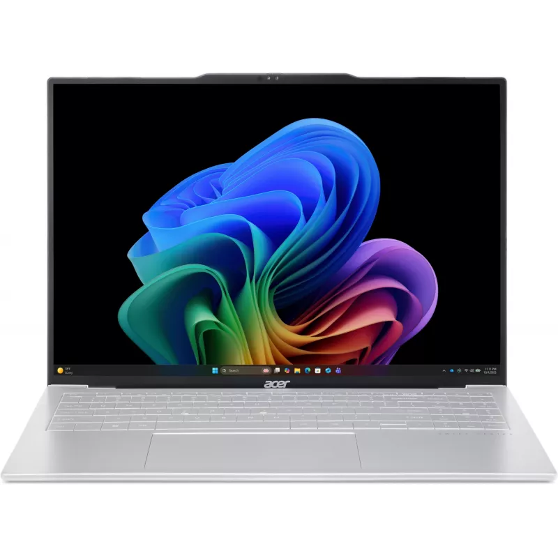 Ноутбук Acer Swift Air 16 SFA16-61M-R88D Ryzen AI 7 345 16Gb SSD512Gb AMD Radeon 840M 16" OLED WUXGA (1920x1200) без ОС silver WiFi BT Cam (NX.DJACD.002)
