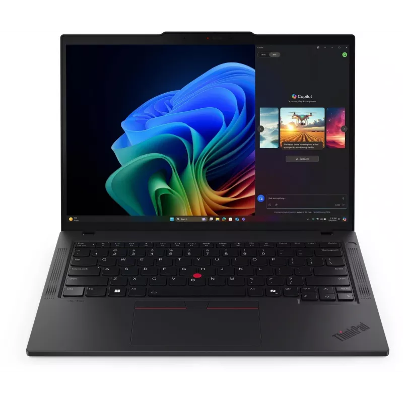 Ноутбук Lenovo ThinkPad T14 G6 Core Ultra 7 258V 32Gb SSD1Tb Intel Arc 140V 14" IPS WUXGA (1920x1200) Windows 11 Pro black WiFi BT Cam (21QG005EGQ)