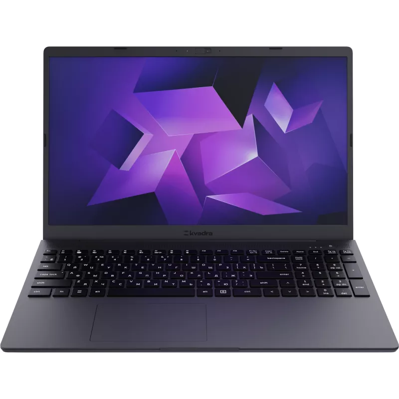 Ноутбук Kvadra Nau LE15T Core i3 1215U 16Gb SSD512Gb Intel UHD Graphics 15.6" IPS FHD (1920x1080) без ОС graphite WiFi BT Cam (Y22L02P01114R_C524D0)