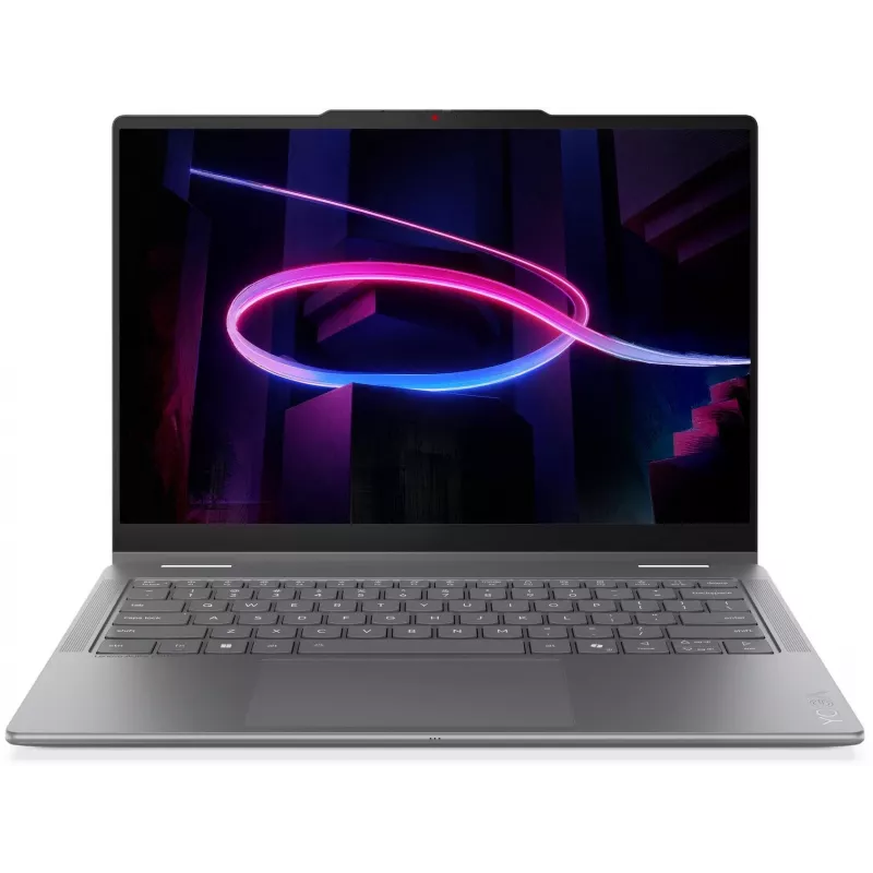 Ноутбук Lenovo Yoga 7 14IPH11 Core Ultra 7 355 24Gb SSD1Tb Intel Graphics 14" OLED Touch WUXGA (1920x1200) Windows 11 Home grey WiFi BT Cam (83TC0057RK)