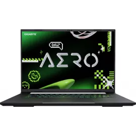 Ноутбук Gigabyte Aero X16 1VH Ryzen AI 7 350 16Gb SSD512Gb NVIDIA GeForce RTX 5060 8Gb 16" IPS QHD+ (2560x1600) без ОС black WiFi BT Cam (1VH93KZC93AD)