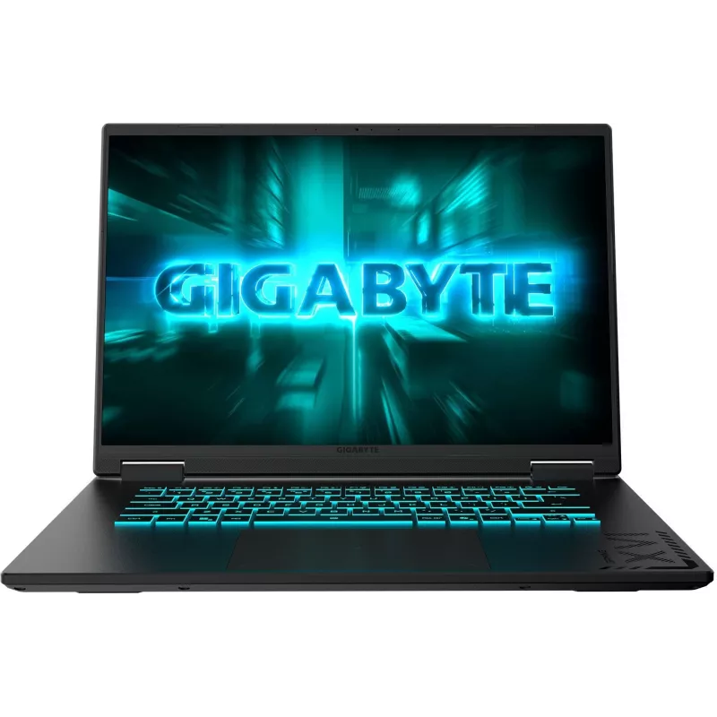 Ноутбук Gigabyte GAMING A16 Core Ultra 9 185H 16Gb SSD512Gb NVIDIA GeForce RTX 5060 8Gb 16" IPS FHD+ (1920x1200) без ОС black WiFi BT Cam (EVHS3KZ893SD)