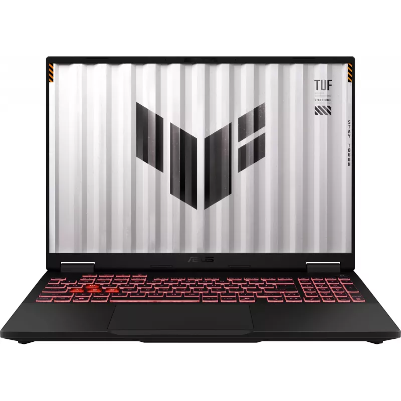 Ноутбук Asus TUF Gaming A16 FA608PP-QT181 Ryzen 9 8940HX 32Gb SSD512Gb NVIDIA GeForce RTX 5070 8Gb 16" IPS WQXGA (2560x1600) без ОС grey WiFi BT Cam (90NR0MD1-M00A70)