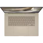 Ноутбук Asus Zenbook A16 UX3607OA-SQ026W Snapdragon X2 Elite Extreme X2E-94-100 24Gb SSD512Gb Qualcomm Adreno 16" OLED 3K (2880x1800) Windows 11 Home beige WiFi BT Cam Bag (90NB17W1-M008M0)