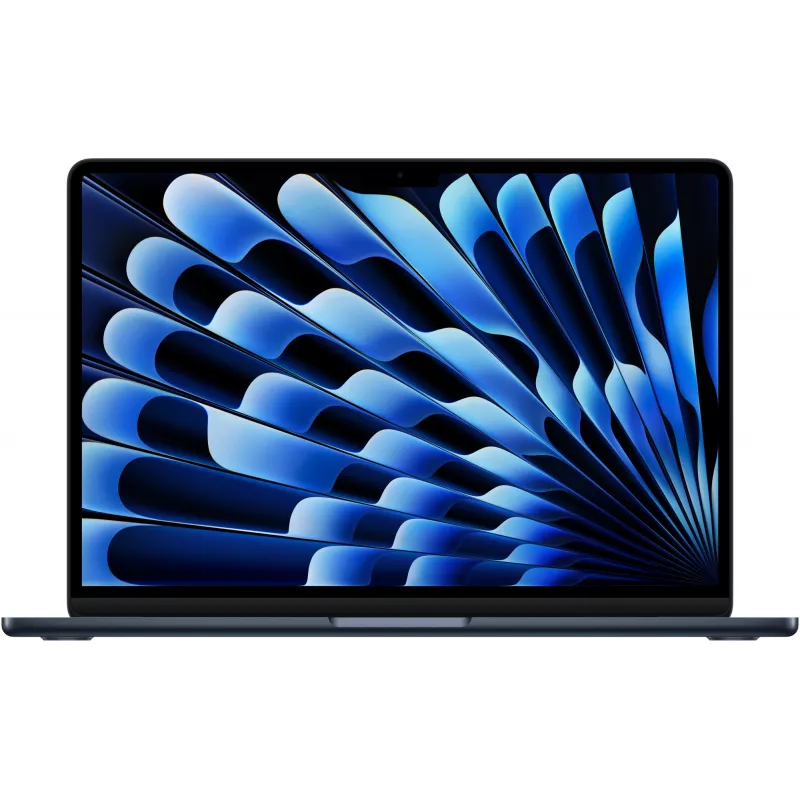 Ноутбук Apple MacBook Air A3240 M4 10 core 16Gb SSD256Gb/8 core GPU 13.6" Liquid Retina (2560x1664) macOS midnight WiFi BT Cam (Z1CX0002S(MW123))