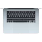 Ноутбук Apple MacBook Air A3241 M4 10 core 16Gb SSD256Gb/10 core GPU 15.3" Liquid Retina (2880x1864) macOS lt.blue WiFi BT Cam (Z1HD000VB(MC7A4))