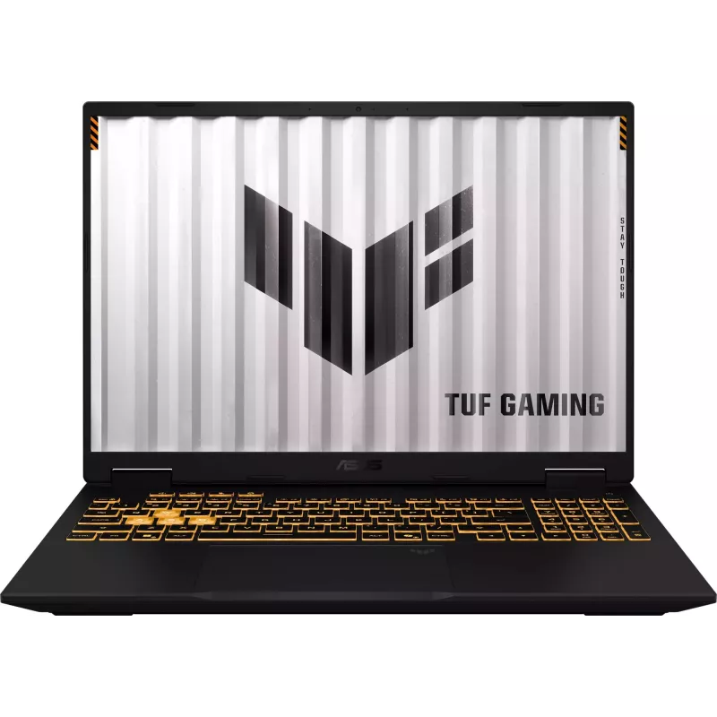 Ноутбук Asus TUF Gaming 16 FX610JH-TU073 Core i5 14450HX 16Gb SSD512Gb NVIDIA GeForce RTX5050 8Gb 16" IPS WUXGA (1920x1200) без ОС black WiFi BT Cam (90NR0QS1-M00470)