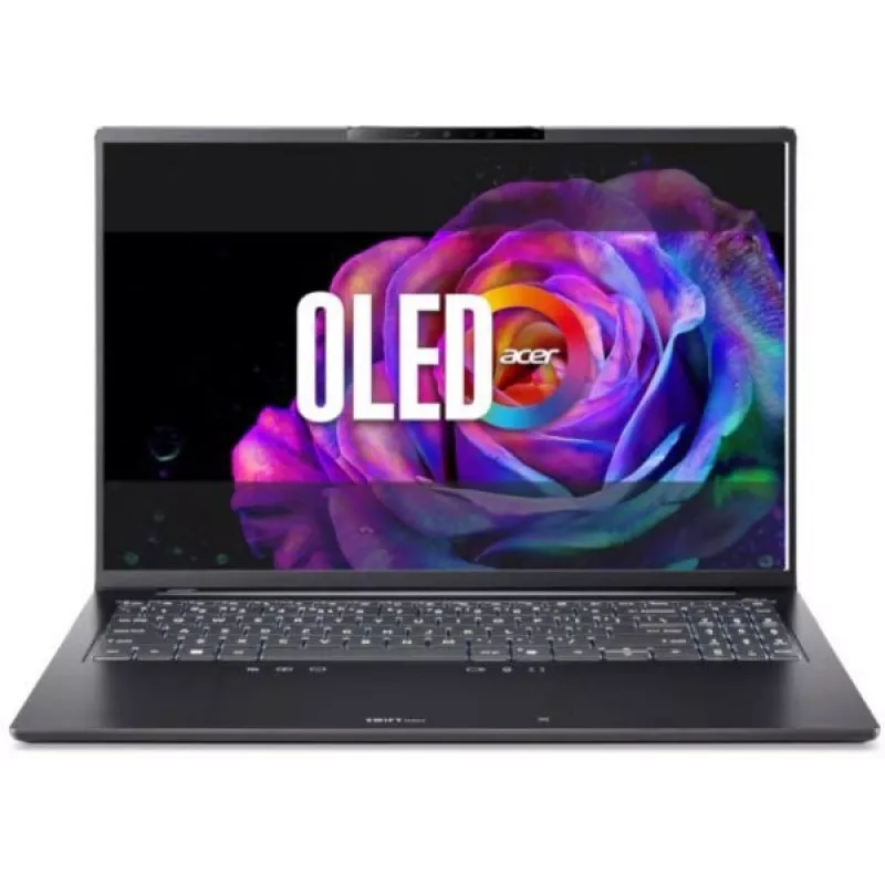 Ноутбук Acer Swift Go 16 AI SFG16-I71-979M Core Ultra X9 388H 16Gb SSD1Tb Intel Arc B390 16" OLED 2.8K (2880x1620) без ОС grey WiFi BT Cam (NX.JY1CD.004)