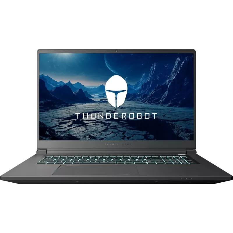 Ноутбук Thunderobot Range 17 G2A Evo Ryzen 7 H255 16Gb SSD1Tb NVIDIA GeForce RTX5050 8Gb 17.3" IPS FHD (1920x1080) Windows 11 Pro black WiFi BT Cam (JT009U00QRU)