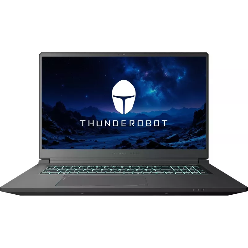 Ноутбук Thunderobot Range 17 G2A Pro 2K Ryzen 7 H255 32Gb SSD1Tb NVIDIA GeForce RTX 5060 8Gb 17.3" IPS QHD (2560x1440) Windows 11 Pro black WiFi BT Cam (JT009X00QRU)
