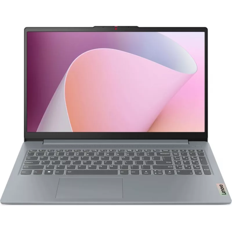 Ноутбук Lenovo IdeaPad Slim 3 15AMN8 Ryzen 3 7320U 8Gb SSD512Gb AMD Radeon 610M 15.6" TN FHD (1920x1080) без ОС grey WiFi BT Cam (82XQ0163FU)