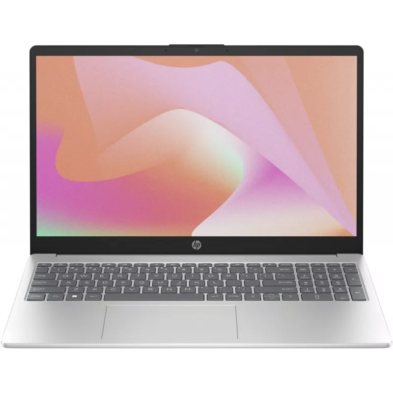 Ноутбук HP 15-fc0025ny Ryzen 5 7520U 16Gb SSD512Gb AMD Radeon 610M 15.6" IPS FHD (1920x1080) FreeDOS silver WiFi BT Cam (B8GJ5EA)