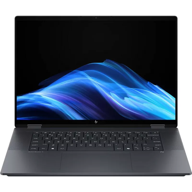 Ноутбук HP OmniBook X Flip 16-as0023dx Core Ultra 7 256V 16Gb SSD1Tb Intel UHD Graphics 16" IPS Touch FHD+ (1920x1200) Windows 11 Home silver WiFi BT Cam (B5UH1UA)