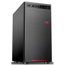 ПК IRU Home 310H5SE MT i3 10105 (3.7) 8Gb 1Tb 7.2k UHDG 630 Free DOS GbitEth 400W черный