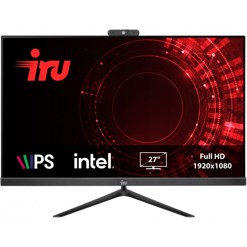 Моноблок IRU Office 27IH5P 27" Full HD i3 10105 (3.7) 16Gb SSD256Gb UHDG 630 FreeDOS GbitEth WiFi BT 120W Cam черный 1920x1080 Моноблок IRU Office 27IH5P 27" Full HD i3 10105 (3.7) 16Gb SSD256Gb UHDG 630 FreeDOS GbitEth WiFi BT 120W Cam черный 1920x1080