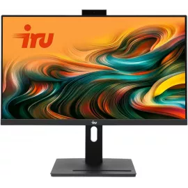 Моноблок IRU 23AM 23.8" Full HD Ryzen 5 5675U (2.1) 8Gb SSD256Gb RGr CR noOS GbitEth WiFi BT 90W Cam черный 1920x1080