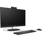 Моноблок HP 24-cr0035ci 23.8" Full HD i7 1355U (1.7) 16Gb SSD512Gb Iris Xe без ОС GbitEth WiFi BT 90W клавиатура мышь Cam черный 1920x1080