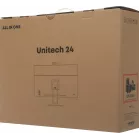 Моноблок Chuwi Unitech 24 23.8" Full HD Ryzen 5 6600H (3.3) 16Gb SSD512Gb 660M Windows 11 Pro GbitEth WiFi BT 48W клавиатура мышь Cam белый 1920x1080