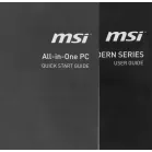Моноблок MSI Modern AM273QP AI 1UM-095XRU 27" WQHD Core Ultra 7 155H (1.4) 16Gb SSD1Tb Arc graphics CR без ОС 2.5xGbitEth WiFi BT 150W клавиатура мышь Cam белый 2560x1440
