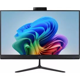 Моноблок Acer Aspire C24B-GKRK 23.8" Full HD Ryzen 5 330 (2) 16Gb SSD512Gb Radeon 820M Eshell GbitEth WiFi BT 65W клавиатура мышь Cam черный 1920x1080